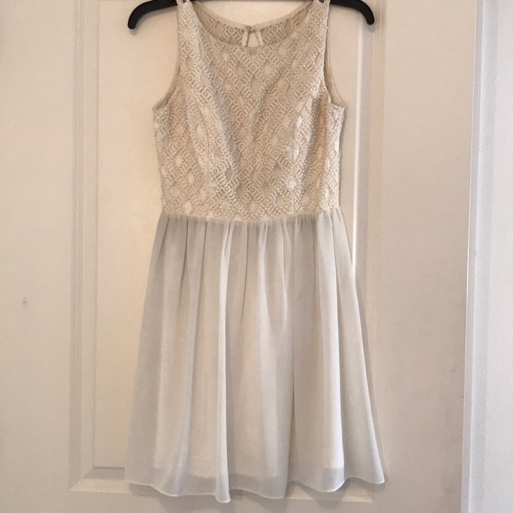 a. drea off white dress